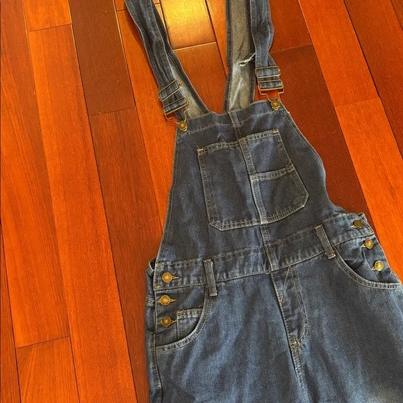Denim Overalls - Picture 2 of 5